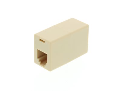 Picture of RJ11 Modular Coupler - Straight Through - 4 Conductor