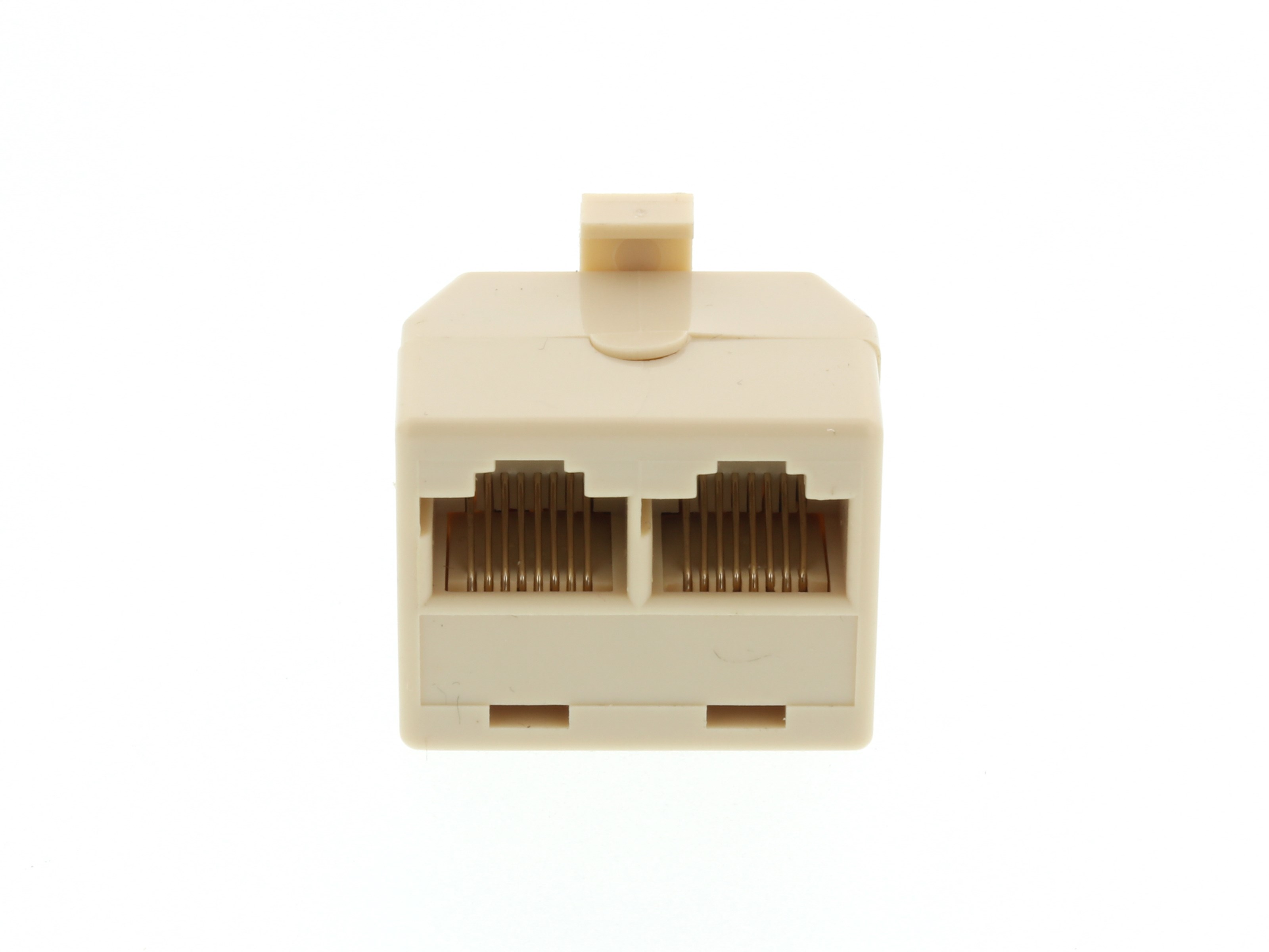 Modular Voice T Adapter - 1 Male to 2 Female (RJ45 - 8P8C for 8 Wire ...