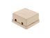 Picture of 2 Port Surface Mount Box - Ivory - 2 of 8