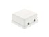 Picture of 2 Port Surface Mount Box - White - 1 of 8