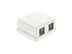 Picture of 2 Port Surface Mount Box - White - 3 of 8