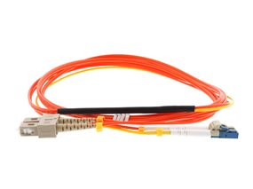 Picture of 1M Mode Conditioning Duplex Fiber Optic Patch Cable (62.5/125) - LC (equip.) to SC