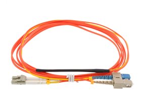 Picture of 1M Mode Conditioning Duplex Fiber Optic Patch Cable (62.5/125) - SC (equip.) to LC