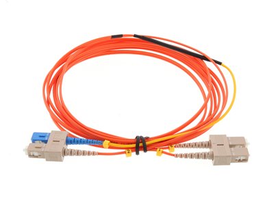 Picture of 2M Mode Conditioning Duplex Fiber Optic Patch Cable (62.5/125) - SC to SC