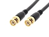 Picture of 3G-SDI 3GHz BNC RG6 Coaxial Cable - Gold Plated Connectors, 3 FT