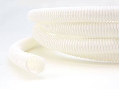 1/4 Inch White Flexible Split Loom - 50 Foot