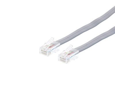 Picture of RJ45 8 Conductor Straight Wired Modular Telephone Cable - 7 FT