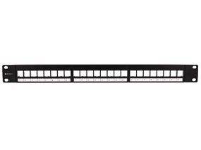 Picture of 1U High-Density Blank Patch Panel - 24 Port