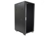 Picture of Server Enclosure 27U 23"W x 31"D x 54"H, Tempered Glass Door, Removable Side Panels, Solid Rear Door, Knockdown