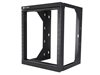 Picture of 12U Adjustable Depth Open Frame Swing Out Wall Mount Rack - 301 Series, Flat Packed