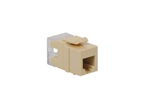 Picture of Modular Keystone Jack - RJ11 (6P6C) HD - Ivory