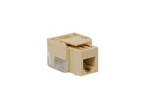 Picture of Modular Keystone Jack - RJ11 (6P6C) EZ - Ivory