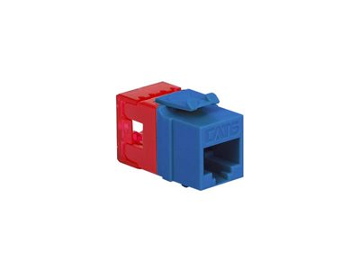 Picture of Cat 6 Modular Keystone Jack - RJ45 (8P8C) Hd - Blue