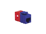 Picture of Cat 6 Modular Keystone Jack - RJ45 (8P8C) Hd - Purple