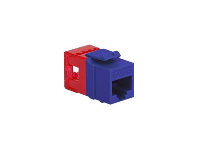 Picture of Cat 6 Modular Keystone Jack - RJ45 (8P8C) Hd - Purple