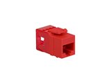 Picture of Cat 6 Modular Keystone Jack - RJ45 (8P8C) Hd - Red