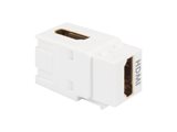 Picture of 90° Degree HDMI, Female-to-Female Keystone Couper Module, White   