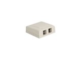 Picture of Surface Mount Box Elite 2-port White