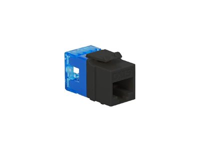 Picture of Cat5e Modular Keystone Jack - RJ45 (8P8C) Hd - Black