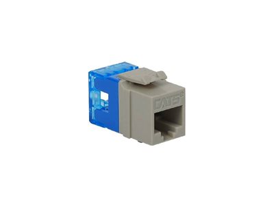 Picture of Cat5e Modular Keystone Jack - RJ45 (8P8C) Hd - Gray