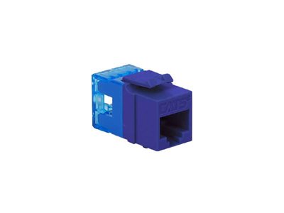 Picture of Cat5e Modular Keystone Jack - RJ45 (8P8C) Hd - Purple