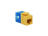 Picture of Cat5e Modular Keystone Jack - RJ45 (8P8C) Hd - Yellow