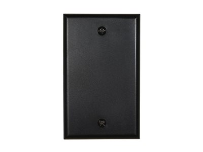 Picture of Blank Keystone Faceplate - Single Gang - Black