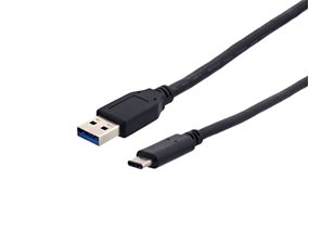 Picture of USB 5Gbps (USB 3.1) Type C to A Male - 3 FT