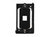 Picture of 1 Port Decorex Face Plate Insert - Black - 1 of 4