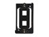 Picture of 2 Port Decorex Face Plate Insert - Black - 1 of 4