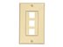 Picture of 3 Port Decorex Face Plate Insert - Ivory - 2 of 4