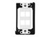 Picture of 4 Port Decorex Face Plate Insert - White - 1 of 4