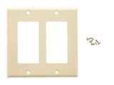 Picture of Dual Gang Decorex Wall Plate - Ivory