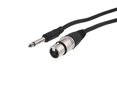 Picture of XLR Female to 1/4 Mono Plug - 10 FT