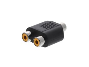 Picture of Composite Adapter - RCA Jack to 2 RCA Jacks