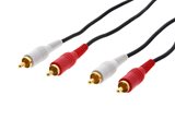 Picture of 6 FT Gold RCA Audio Cable - Stereo