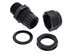 Picture of 20mm Black Nylon Cable Gland for 10 - 14mm Cable - 4 Pack - 0 of 3