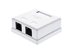 Picture of Surface Mount Box with CAT5e 110 Punch Down Terminals -Dual  RJ45 - 8 Conductor - 0 of 3