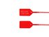 Picture of 8 Inch Light-Duty Red Pull Tight Plastic Seal - 100 Pack - 0 of 3