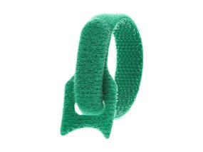 Picture of 6 Inch Green Hook and Loop Tie Wrap - 50 Pack