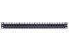 Picture of 24 Port Cat 6 Rack Mount Patch Panel - 1U, TAA Compliant, RoHS Compliant