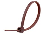 Picture of 4 Inch Brown Miniature Nylon Cable Tie - 500 Pack