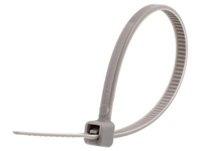 Picture of 4 Inch Gray Miniature Cable Tie - 500 Pack