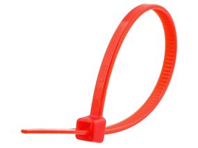 Picture of 4 Inch Red Miniature Cable Tie - 500 Pack