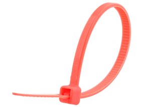 Picture of 4 Inch Salmon Miniature Cable Tie - 500 Pack