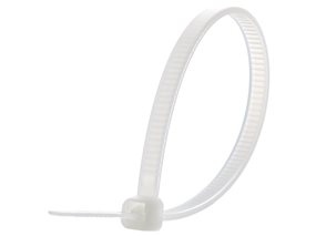 Picture of 6 Inch Natural Intermediate Nylon Cable Tie - 100 Pack