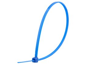 Picture of 8 Inch Blue Miniature Cable Tie - 100 Pack