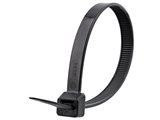 Picture of 8 Inch Black UV Heavy Duty Nylon Cable Tie - 100 Pack