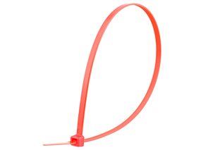 Picture of 14 Inch Red Standard Nylon Cable Tie - 100 Pack