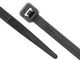 Picture of 15 Inch Black UV Standard Nylon Cable Tie - 100 Pack